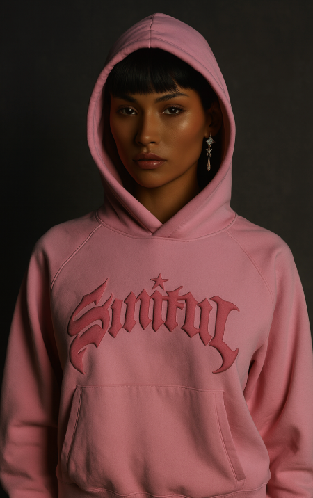 Vintage Gothic Zip Hoodie