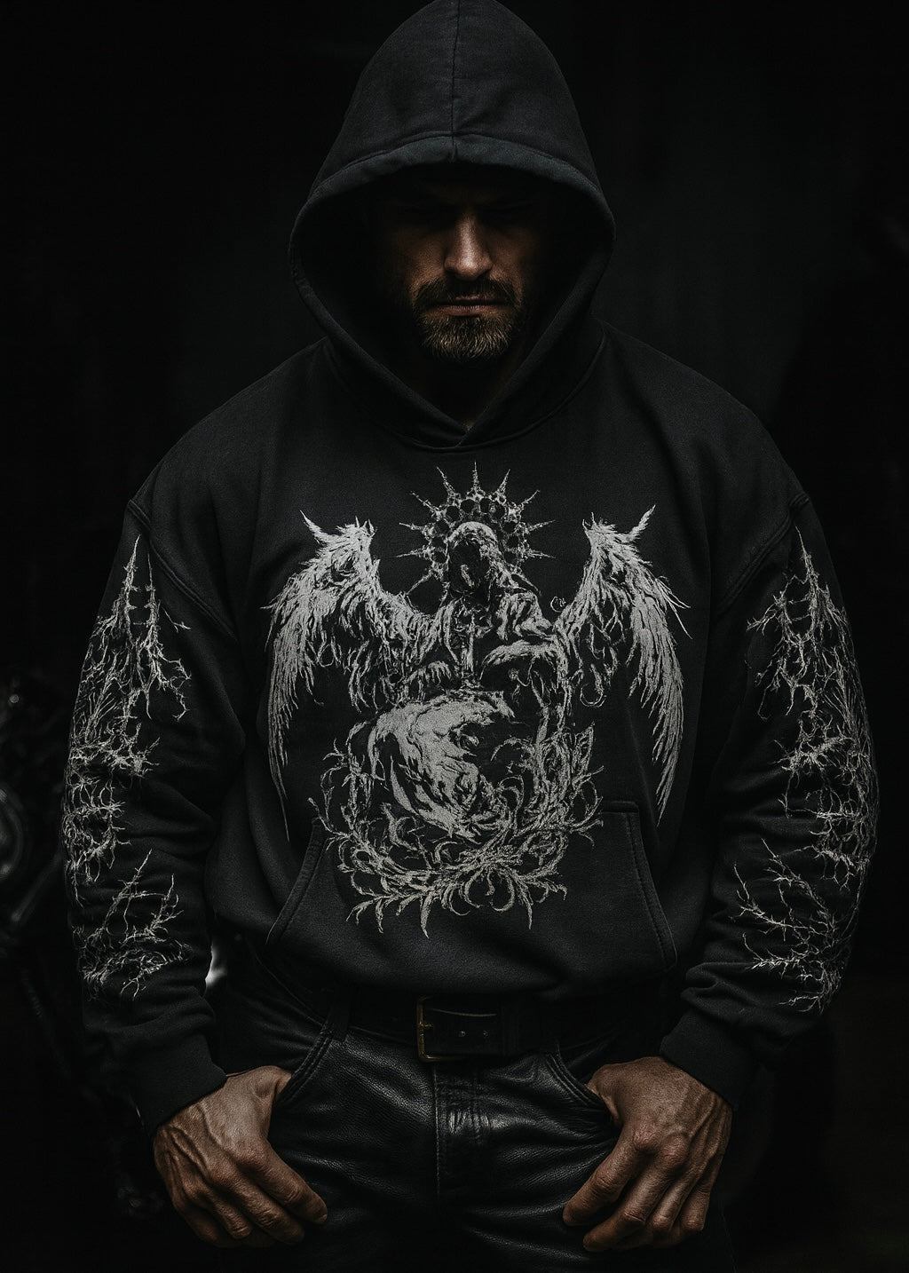 Wings of Shadows Hoodie